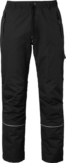 152 Lange Winter-Arbeitshose, Unisex, schwarz, - 1