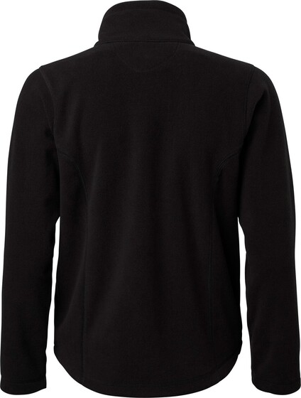 1642 Fleecejacke, Damen, schwarz, - 3