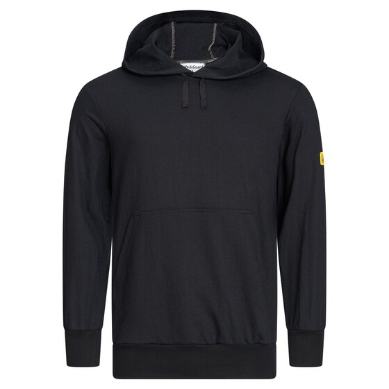 ESD-Sweatshirt mit Kapuze, 280g/m², schwarz, - 1