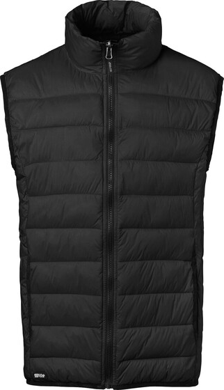Ames Wattierte Weste, Herren, schwarz, - 1