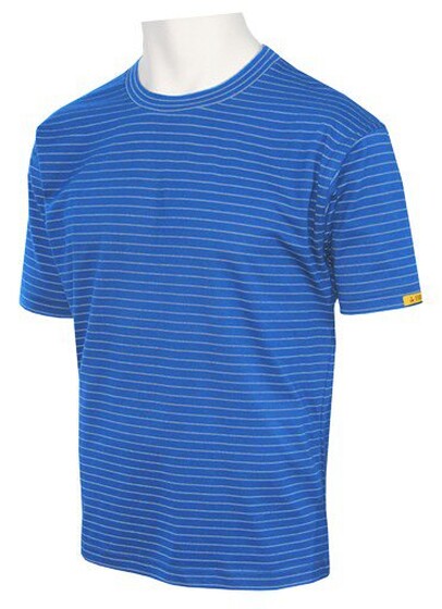 ESD T-Shirt Herren kurzarm, royal,